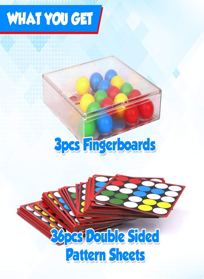 Point Games Therapy Games for Kids, Tricky Fingers Trio, Puzzle Games, Sensory Learning Game, Fun for Entire Family, Ages 4+ - Image 4